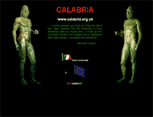 Tablet Screenshot of calabria.org.uk